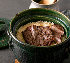 土鍋ご飯熟成肉